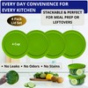 KlareWare Replacement Lids for - 4 Cup Storage Bowl Covers,
