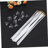 IWOWHERO Pack of 10 Flag Banner, Table Flagpole, Flag Holder