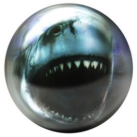 Brunswick Shark Glow PRE-DRILLED Viz-A-Ball Bowling Ball