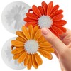 2 Pack Daisy Flower Pendant Mold - Resin Casting Silicone