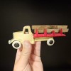 Antique Vintage Style Cast Iron Truck Flat bed Car