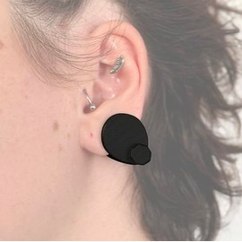Generic Pendiente de Compresión para Queloides: Disco de Presión Médica de Diseño Clínico para la Eliminación de Queloides en las Orejas, la Curación Posquirúrgica y el Tratamiento de Cicatrices.