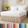 Layflat - Falda de cama con volantes