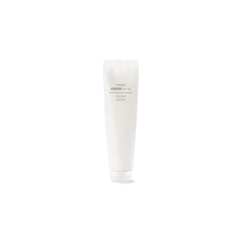 MUJI 44650608 Mild Moisturizing Facial Cleansing Foam, 3.5 oz (100