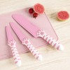 MEOWKIT Cat Paw Cute Kitchen Knife Set,3 pieces Non-Stick Knives,Sharp