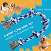 Lmlpt Dog Rope Toy for Large Aggressive Chewers, Heavy Duty