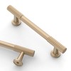 Asidrama 10 Pack 3.75 Inch(96mm) Champagne Copper Cabinet pulls Kitchen