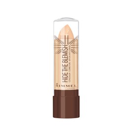 Rimmel Hide The Blemish Concealer Stick to Cover Dark Circles, Redness and Imperfections - Natural Beige - 4.5g