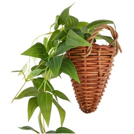 Kijapan 163701 Clematis Wall Hanging (W x D x H): 8.7 x 7.1 x 23.6 inches (22 x 18 x 60 cm)