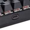 Mechanical Keyboard 61 Key RGB Backlit USB Wired Dual Mode