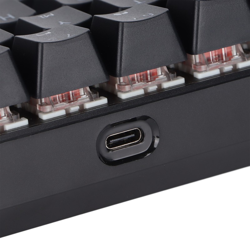 Mechanical Keyboard 61 Key RGB Backlit USB Wired Dual Mode