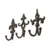 Comfify Set of 3 - Cast Iron Fleur De Lis