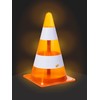 Rolly Toys rollyPylone Lighted (Pylons with Light, Traffic Cone, Traffic