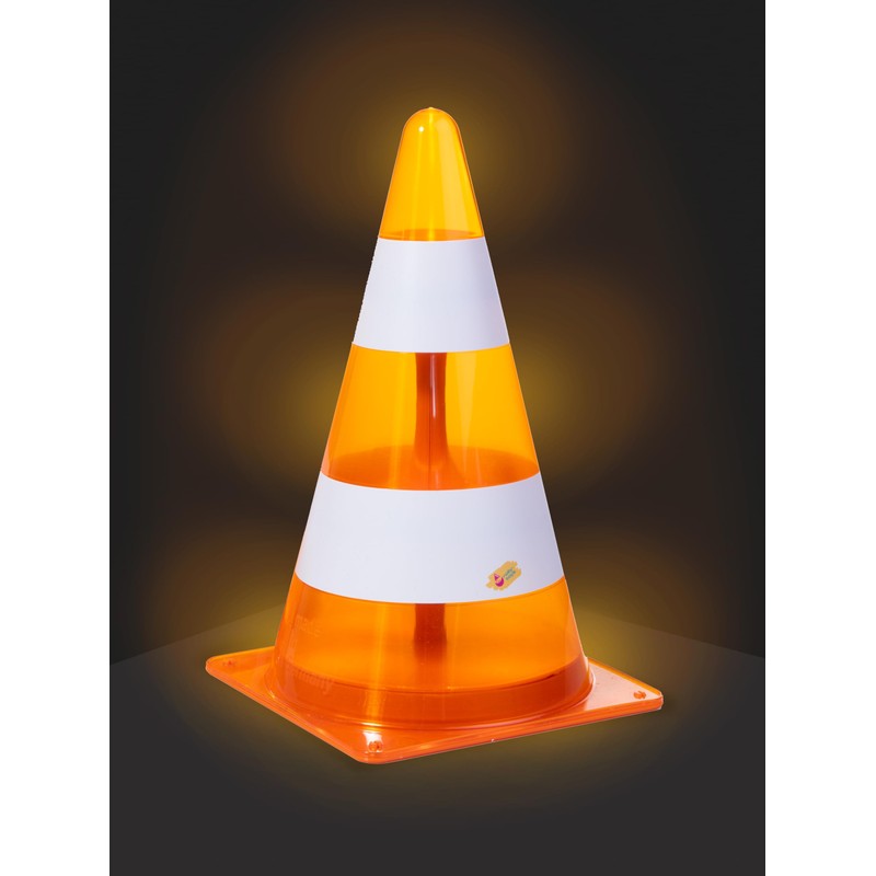 Rolly Toys rollyPylone Lighted (Pylons with Light, Traffic Cone, Traffic