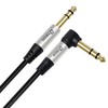 DTech Electric Guitar Cable TRS 1/4 Instrument Cable Aux Right