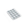 Emuca - Cap Cover Screw, Grey, Ø20mm (0,8 inch), Set