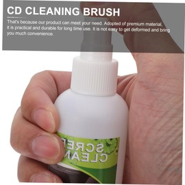 Operitacx 2Sätze CD Reinigungsset Teilig Effektive Reinigungsbürste Reinigungslösung für Schallplatten Schmutzentferner für