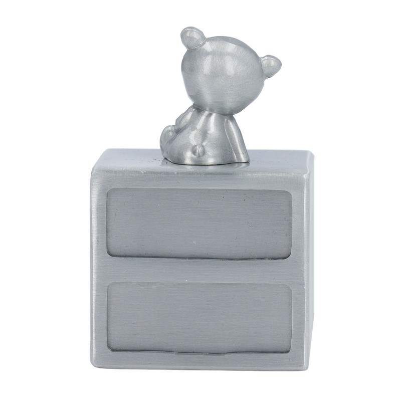 Tooth Fairy Keepsake Box Alloy Structure Soft Inner Wall Bear