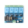 JESSINIE ESP8266 ESP-01 4 Channel 12V WiFi Relay Module 12V