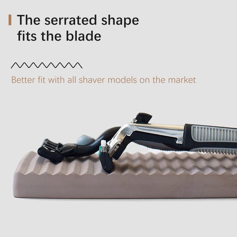 NICITY Diatomite Razor Holder for Shower,Water Absorption Fast Drying Natural