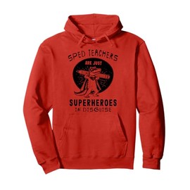 Sped Teacher Are Just Superheroes Disguise Crocodile Boys Pullover Hoodie