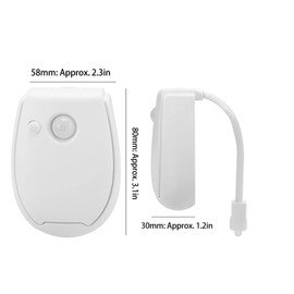 Toilet Light with Motion Detection Sensor 3 Lighting Modes LED Bathroom Toilet Bowl Light RGB Hanging Toilet Night Light