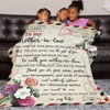 GWLCGFY Mothers Day Blanket Gifts for Mother in Law Blanket,