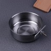 BESPORTBLE Stainless Steel Bird Bowl: 2 Pcs Bird Feeding Dish