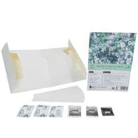 Katsuraya Fine Goods 2063000 Tie Dye Home Kit Light Color B (Olive Green/Gray/Black)