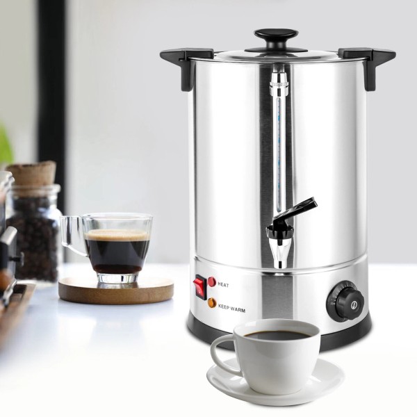 Unbranded Commercial Grade Stainless Steel 12L Coffee Urn Coffee Maker