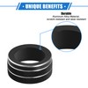 QUARKZMAN AC Air Conditioning Rotary Ring Cover Compatible with Jeep