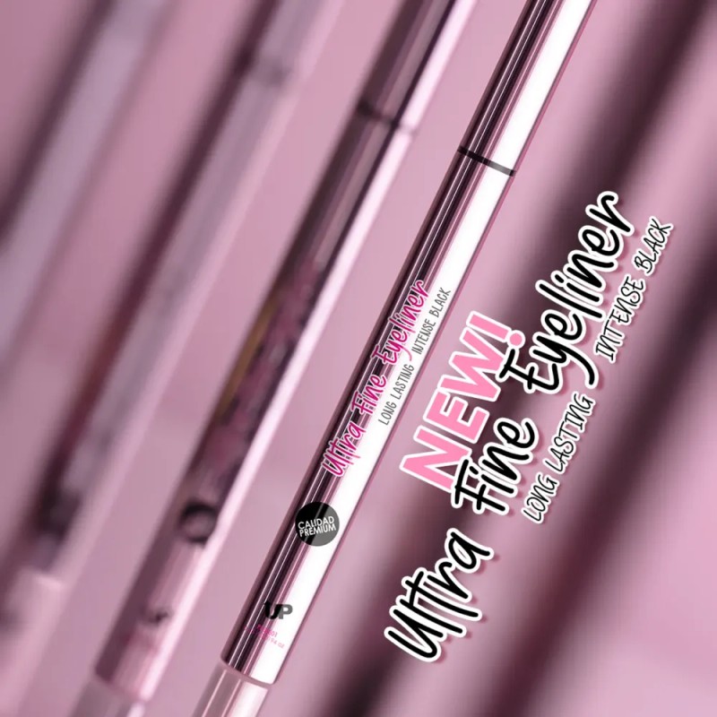 Ultra Fine Eyeliner Delineador Ojos Larga Duración Pink Up