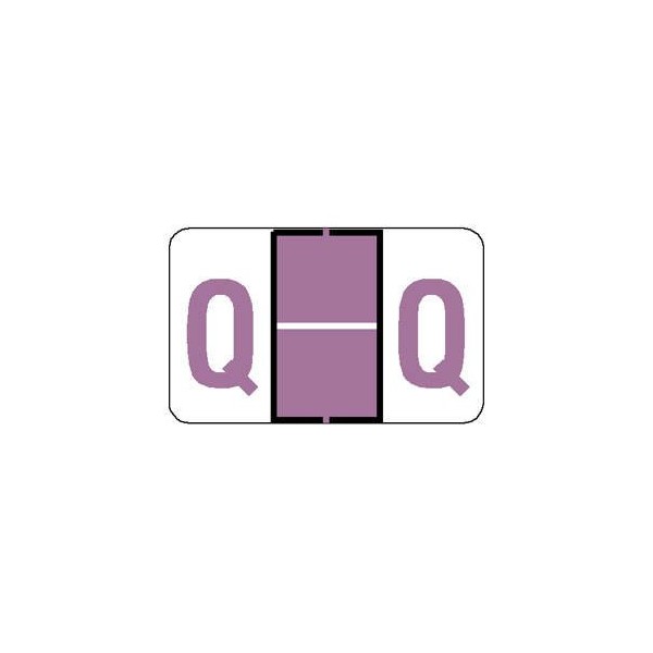 15/16"H x 1-1/2"W Lilac Tab & Jeter Compatible 1" Alpha