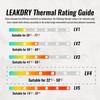 LEAKDRY Waterproof Socks Knee High Long Socks,Thermal Ligthweight Breathable,Hiking,Cycling,Running,Skiing, Blue,