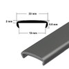 Edging Edge 19 mm Black Soft Edge Bumper Edge Protective
