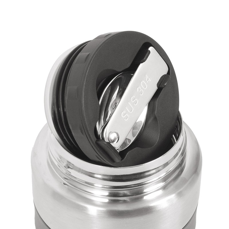wenco Stainless Steel Lunch Pot 750 ml with Spoon, Thermal