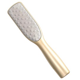 Healeved Dead Skin Remover Pedicure File Dual-sided Stainless Steel Callus Rasp Ergonomic Handle for Smooth Feet Exfoliation Foot Care Tool for Home Use