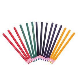 CORHAD Sketched Marking Pencils 15pcs Fabric Pencil Set for Sketching Wax Crayons for Boys and Girls Safe Easy Coloring Tools