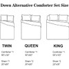 Shatex 2 Piece Twin Comforter Bedding Set- All Season Bedding