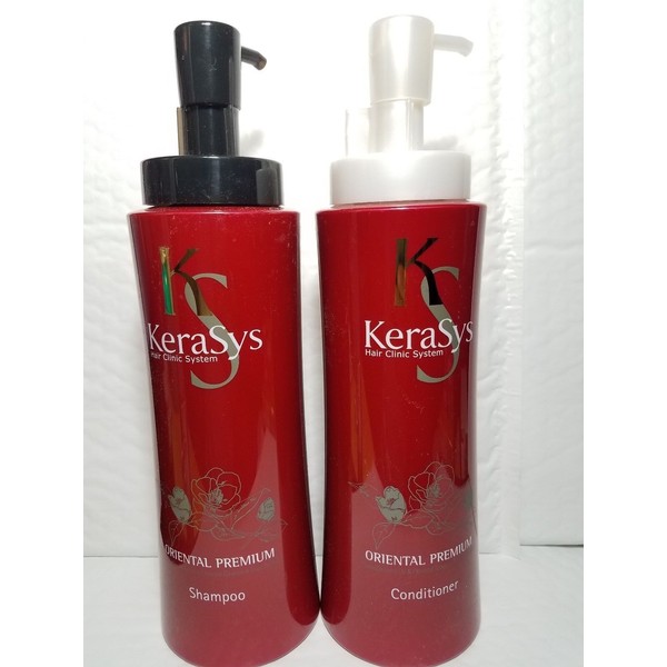 KERASYS HAIR CLINIC SYSTEM ORIENTAL PREMIUM SHAMPOO & CONDITIONER 600
