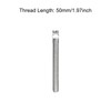 MECCANIXITY Fully Threaded Rod M6 x 50mm 1mm Thread Pitch