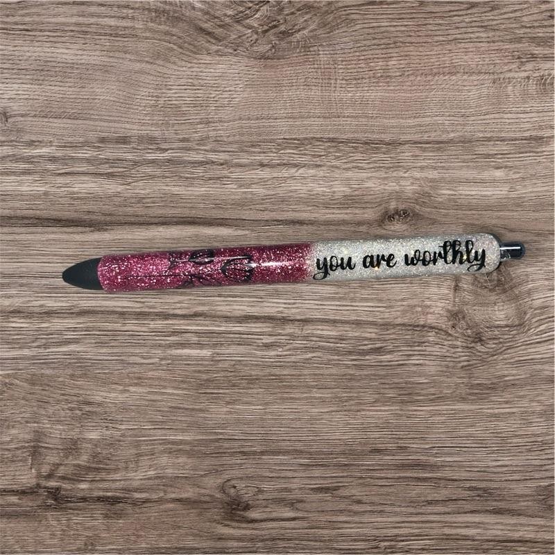 Beautiful Inspirational Pen Set - Colorful Pens with "You Are