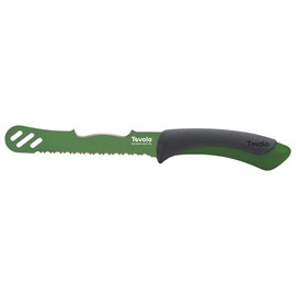 Tovolo 5.75" Slicer with Comfort Grip Handle, Serrated Kitchen Knife for Avocados with Pitter & Masher, Sharp High-Carbon Steel Blade, Dishwasher, 1 Count (Pack of 1), Pesto