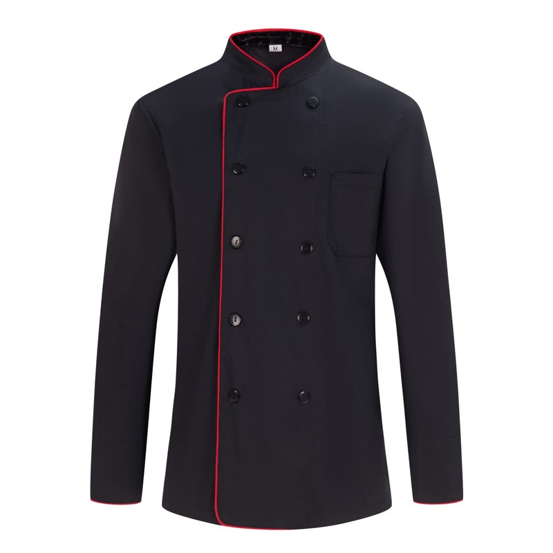 MISEMIYA - Ref.842B Men's Chef's Jacket - Hospitality Uniform, Chef's
