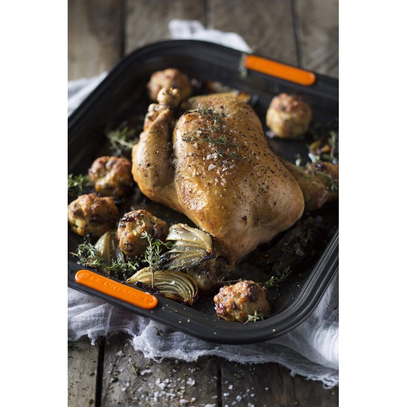 Le Creuset Toughened Non -Stick Bakeware Rectangular Roaster - 33