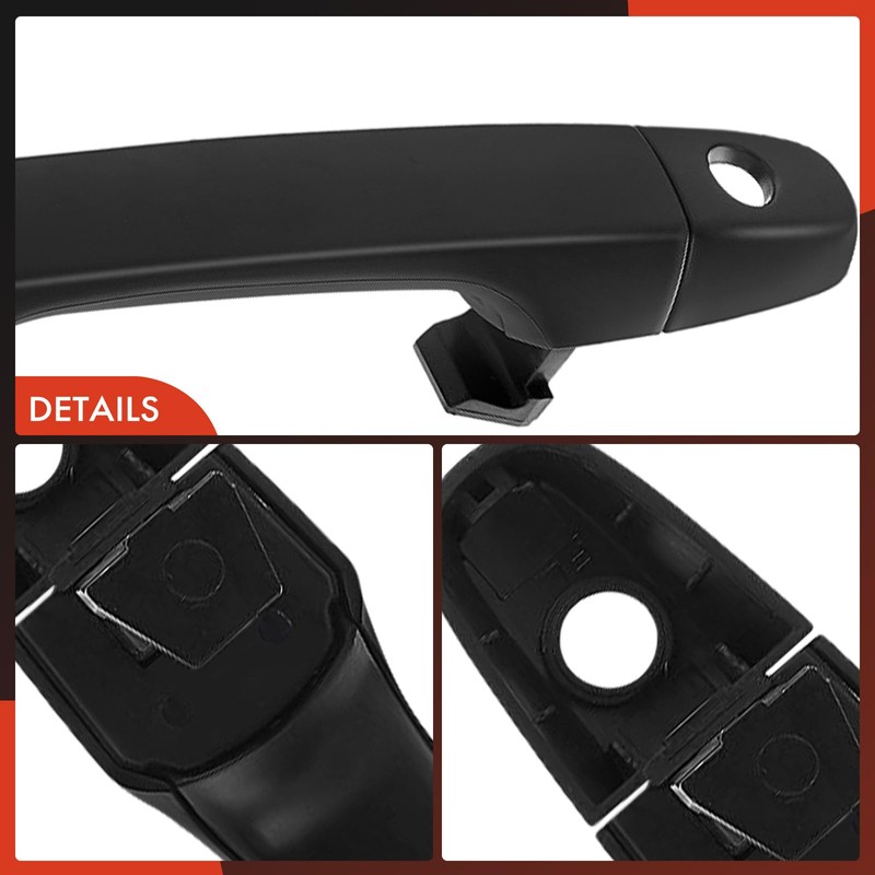 A-Premium Front Left Driver Exterior Door Handle - Compatible with