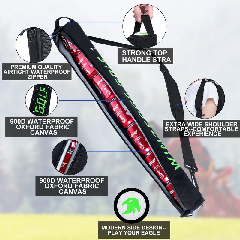 Funda de cerveza de golf para bolsa de golf, regalos