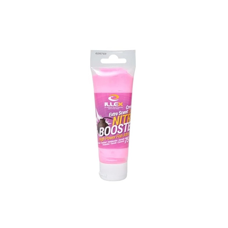 Illex Nitro Booster Creme 75ml - Lockstoff für Fische, Farbe/Geschmack:Pink/Shrimp