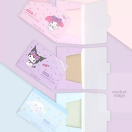 Sanrio 마켓다인A 산리오기름종이 50매 얼굴기름종이필름 [쿠로미] MarketDine A Sanrio Oil Paper 50 Sheets Face Oil Film [Kuromi]
