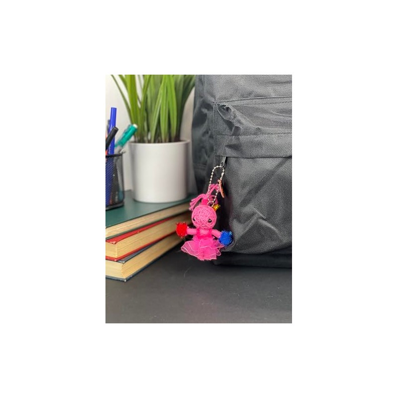 Watchover Voodoo 3-Inch Hey Sister Go Sister Keychain - Handcrafted